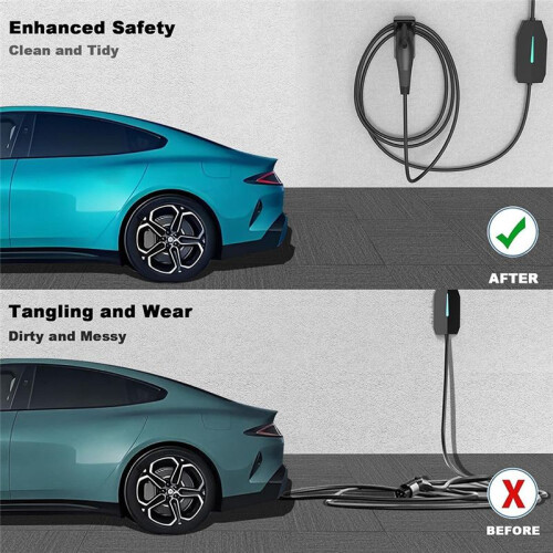 Support de Chargeur EV pour Support Mural Robuste SAE J1772, Support de Prise Universel J1772. 2