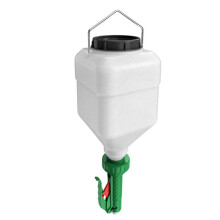 Hanging Sauce Dispenser 5.5L Large Capacity Sauce Dispenser for Mustard, Salad, Ketchup, Mayonnaise,F
