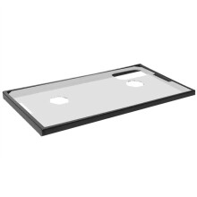 Tank Cover Tank Lid with Frame Anti Jumping Simple Installation Sturdy Acrylic Aquarium Top Cover with Feeding Holes S