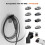 Support de Chargeur EV pour Support Mural Robuste SAE J1772, Support de Prise Universel J1772. 8