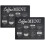 2-Pack Dish Drying Mat, Super Absorbent Dish Drying Mat,for Kitchen Counter, Fit Under Espresso Machine (Letter Print) 1