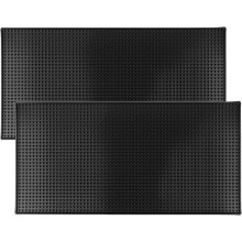 Tapete de Borracha para Bar, Pacote com 2, 24" X 12", Tapete Antiderrapante Resistente, Tapete Extra Granpara Secar Pratos e Derramar para KTV Bar