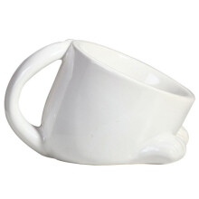 Ceramic Pet Bowl Gardening Outdoor Cat Dog Bowl Non-Slip Pet Feeding Dish for Cats Dogs Beige