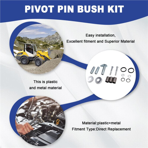 New 6732012 Pivot Pin Bush Kit for  Bobtach 2