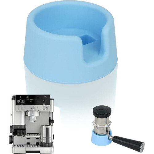 Coffee Tamper Base for  Espresso Machine ES601 Handle,Portafilter Support Stand,Silicone Tamper Stand 1