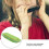 Translucent Green 10-Hole Plastic Harmonica with Storage Box for Kids 7