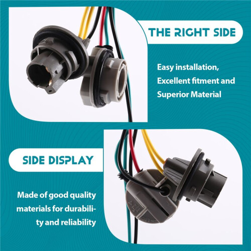 Taillight Socket Wiring Harness Socket Wire Tail Light Harness Connector 92480-A9020 for  Sedona 2015 - 2018 2