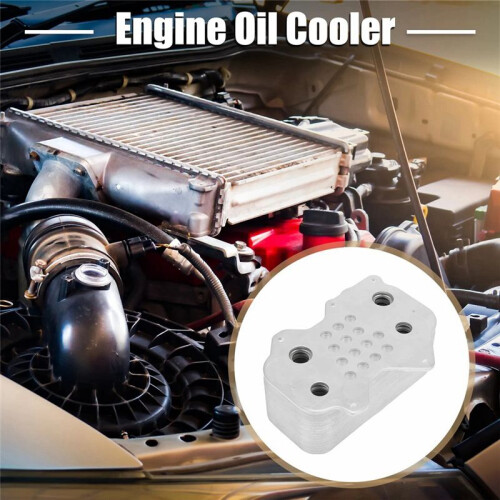 077117021Q Automatic Engine Oil Cooler 14 Rows for  A6 A8 Quattro  Phaeton