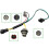 Tail Light Harness Socket & Wire 92480-A9020 for  Sedona 3.3L V6 2015-2018 4