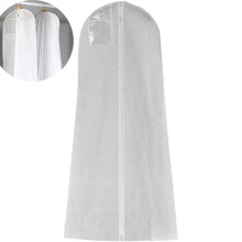Housse de protection respirante pour vêtements, compatible avec les robes de mariée
