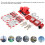 Compact Lockout Tagout Kit with Lockset Fitting Tools and Portable Bag 10
