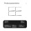 Car Interior Speaker Decorative Frame Roof Speaker Frame for  Alphard/Vellfire 30 Series 4