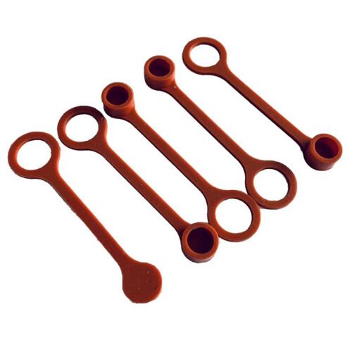 20X Kitchen Equipment High Temperature Silicone Nozzle Cover, Silicone Protective Cover 2