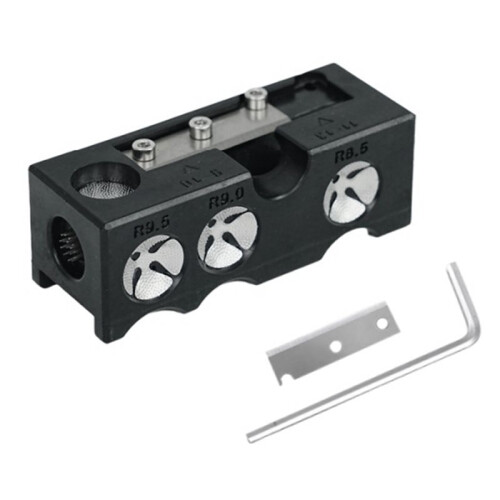2X Kit D'Outils de Réparation de Pointe de Queue de Billard Multifonction, Correcteur de Pointe de Queue de Billard, Accessoires de Billard 1