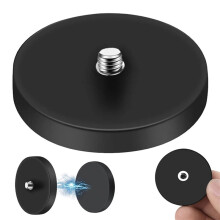 5X Magnetic Suction Bracket Base 1/4 Inch Screw Thread Hole Action Camera Holder Camera Photography Accessories