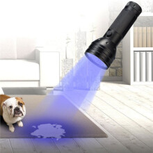51 LED Ultraviolet Light for Dog Urine Pet Stain Bed Bug Detection Currency & ID Verification Hotel Inspection Lamp