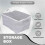 10X 3-Dimensional Storage Box Household Storage Box with Window Organizer Cloth Folding Large Capacity 30L 5