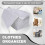 10X 3-Dimensional Storage Box Household Storage Box with Window Organizer Cloth Folding Large Capacity 30L 9