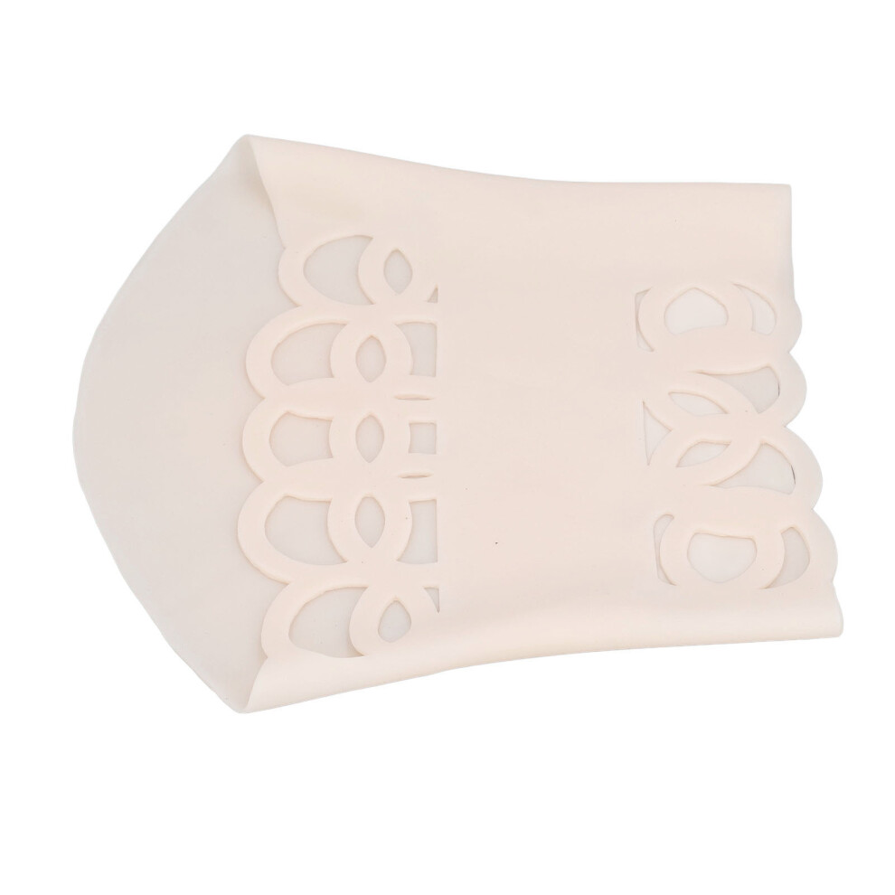 White Silicone Waist Girdle For Women Belly Fat Tummy Control 50Cm