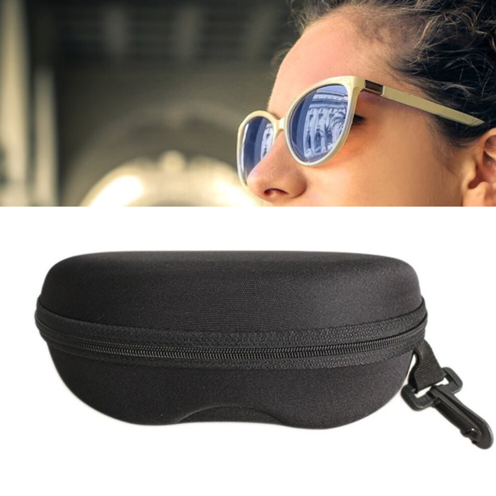 Roc-Electron Compact Eva Eyeglass Case With Hook - Travel Ready