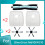 5Pcs for SilverCrest M690/W310 Vacuum Cleaner Main Side Brush Filter 2