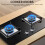 8 PCS Gas Stove Knob,8mm Cooker Control  Range Oven Knobs Cooktop Burner Knob for Kitchen Replacement Accessories 3