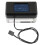 PC Water Cooling Thermometer, LCD Flow & Temperature, 12V 12