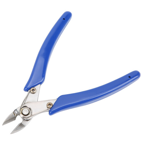Model Cutter 5in Chrome Vanadium Steel Diagonal Pliers for Electronics