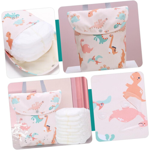 Organizer for Diapers Diaper Storage Bag with Backpack Changing Bag 2