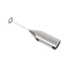 (Silver) Electric Milk Whisk for Coffee & Drinks