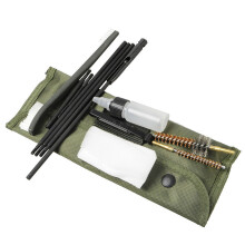 11 pcs Rifle Gun Cleaning Kit Set 22cal Metal Rust Removal & Brush