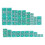 Industrial Control PCB Adapter Plate 35Pcs for SMT to DIP Prototype Conversion 16