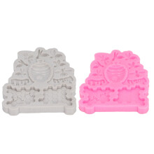 2 Pack Silicone Beehive Shape Molds for Chocolate Candy Pudding Bake