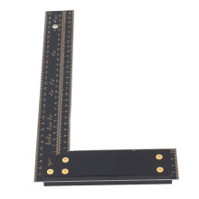 L Type Ruler Aluminum Alloy 300mm Woodworking Marking Square