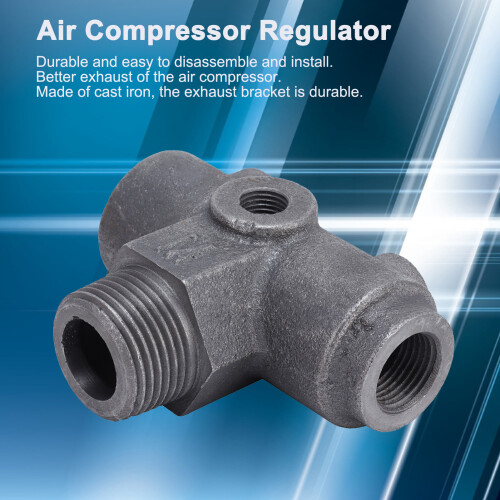 Durable Cast Iron Air Compressor Regulator for Easy Installation and Venting 2