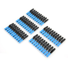 50 Stück Blue SC UPCC Schnellverbinder für Glasfasern für Kommunikation