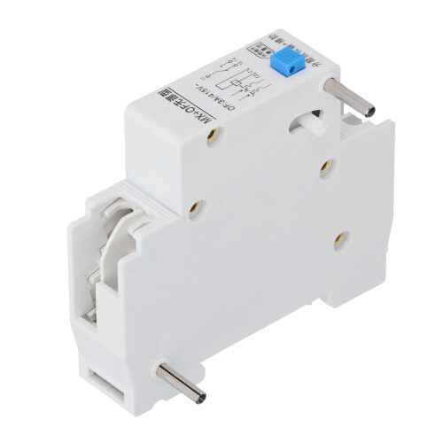 High Efficiency Time Delay Relay 24-48V AC/DC for Circuit Breakers DZ47 MX+OF 1