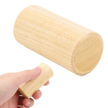 Sand Hammer Musical Instrument Orff Wooden Rhythm Toy SY-75 Wood Color