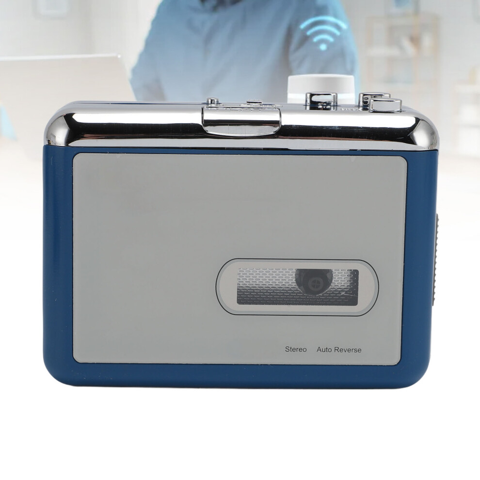 Portable Bluetooth Cassette Player With Earphone Jack, 4.2, 10M 4911391018924
