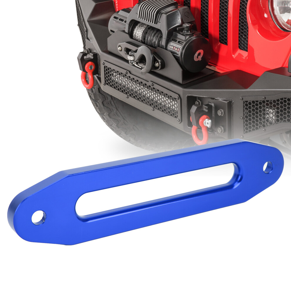 Aluminum Hawse Fairlead 10In Load 8000-15000 Lbs Blue 7621391019070