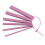 6Pcs Soft Purple Silicone Teether Sticks for Low Bite Force Jaw Training 1