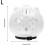 Breathable Cat Muzzle, Transparent Head Cover, AntiBite Shield, Adjustable Kitten Helmet 4