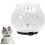 Breathable Cat Muzzle, Transparent Head Cover, AntiBite Shield, Adjustable Kitten Helmet 5