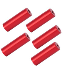 Aluminiumlegierung 4mm Fahrradschaltkabel-Abdeckkappe Rot Zubehör