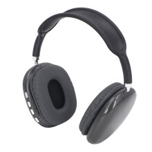 Wireless Bluetooth Over Ear Headphones with Deep Bass, 150mAh Battery, Black
