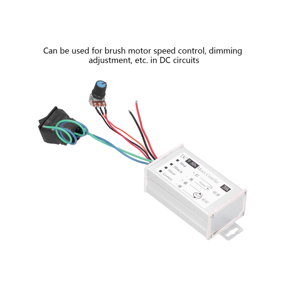 DC9-60V 20A Motor Controller Infinite Forward