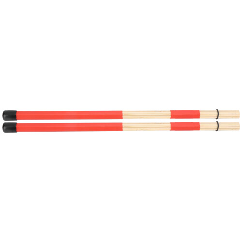 1 Pair Red Maple Drum Set Beam Sticks for Percussion Performance 1