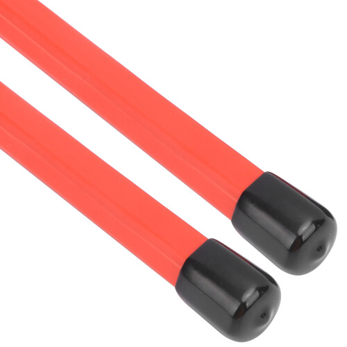 1 Pair Red Maple Drum Set Beam Sticks for Percussion Performance 2