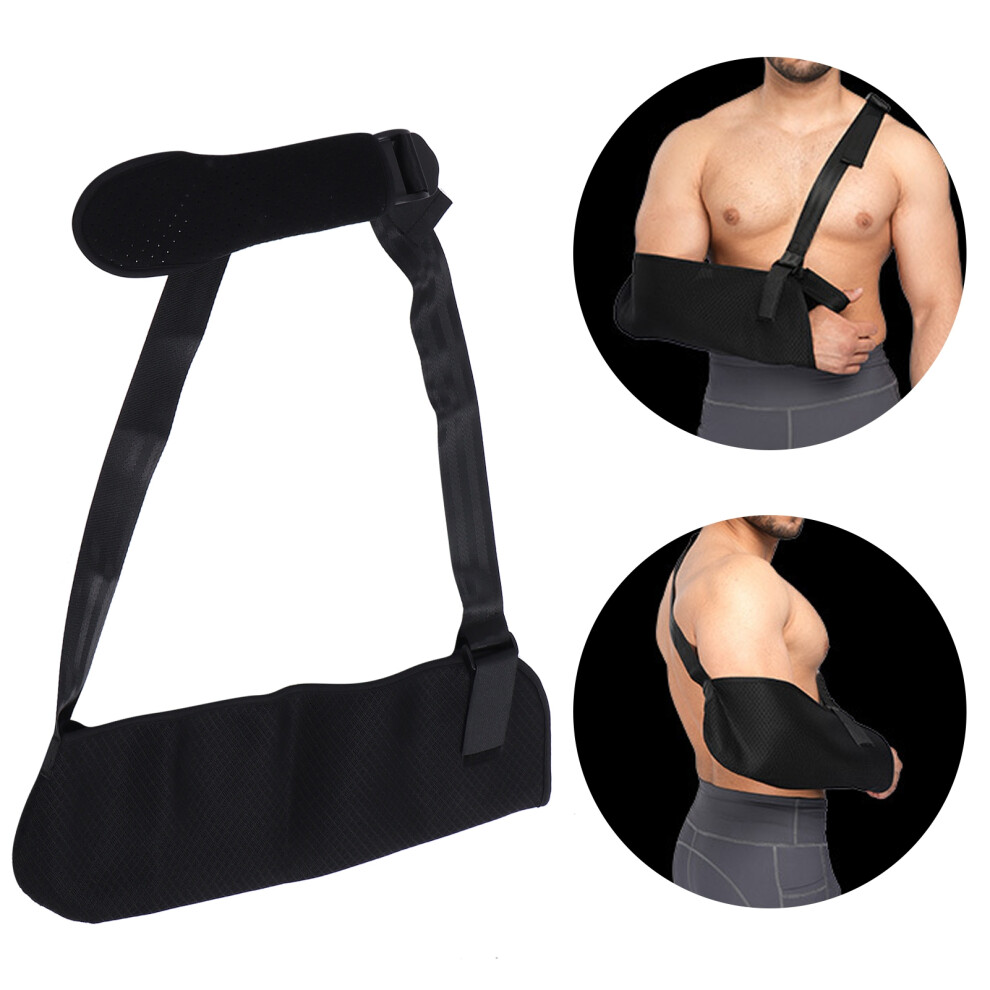 Breathable Mesh Adjustable Arm Sling for Injury Recovery, Size S-L