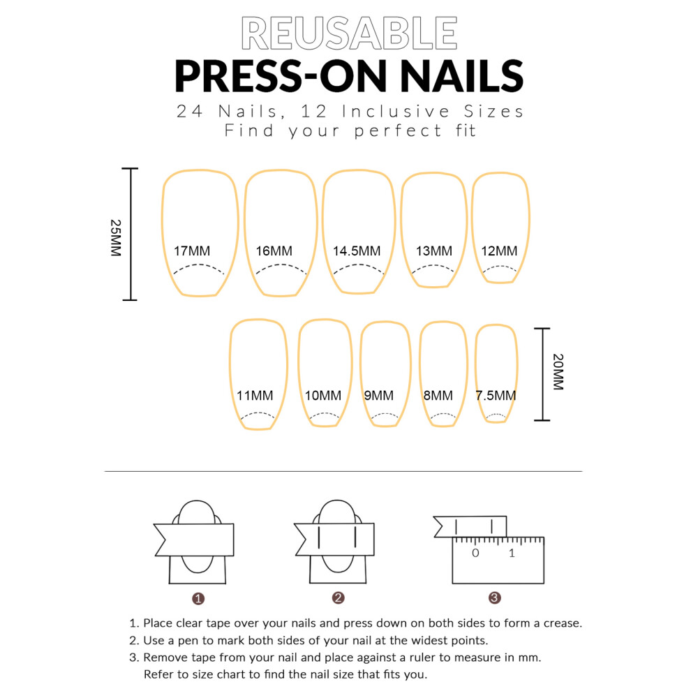 Dcph-Clothing 24Pcs Glitter Fake Nails With Flowers, Chip-Proof